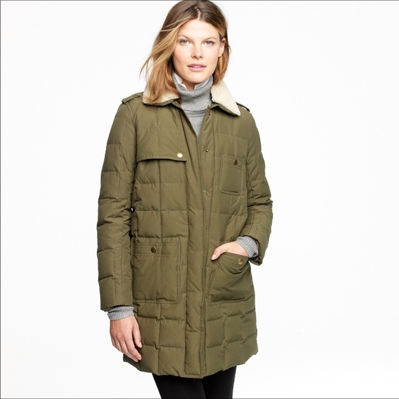 J. Crew Snowbound Puffer Coat- rare - Picture 2 of 7